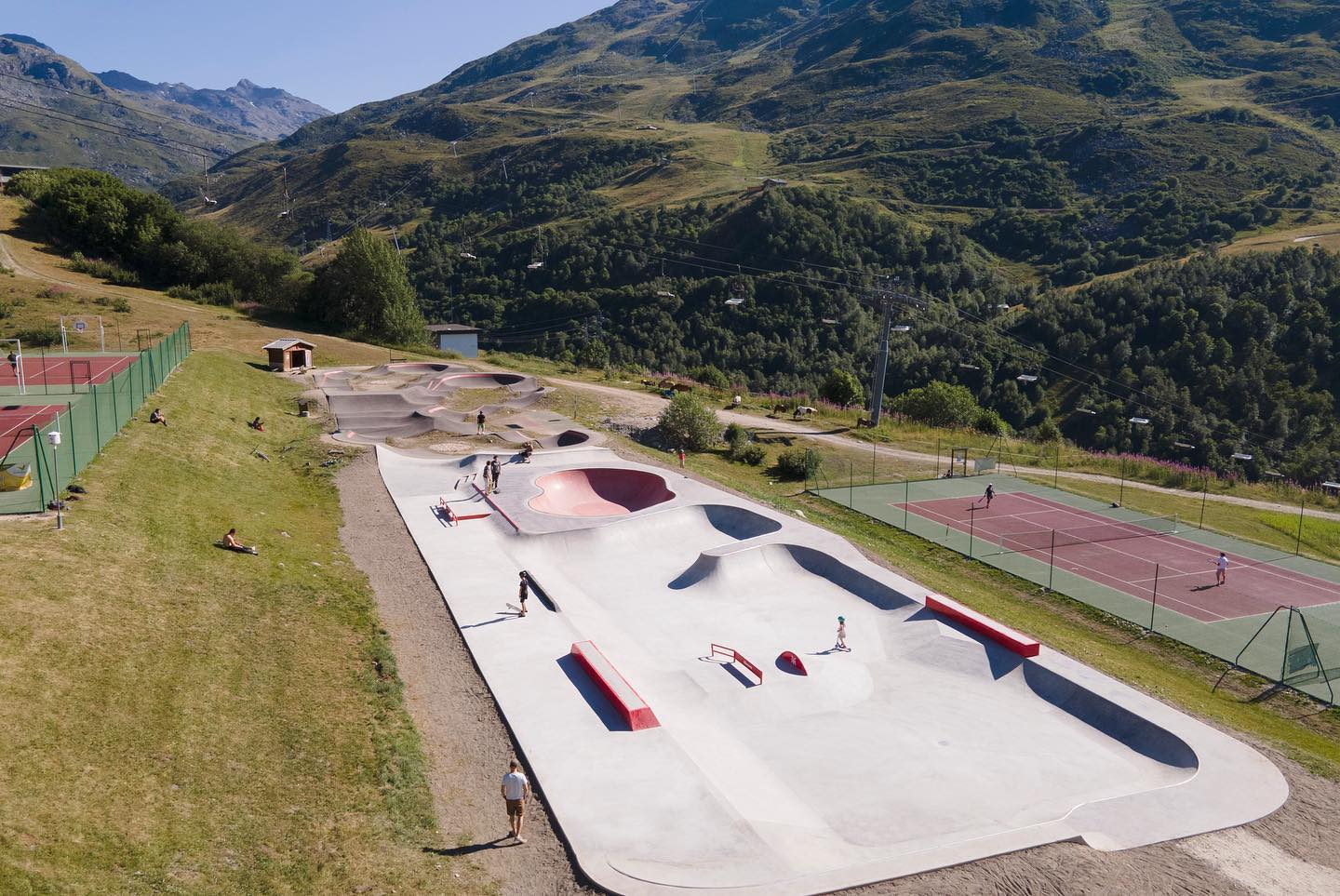 Les Menuires skatepark